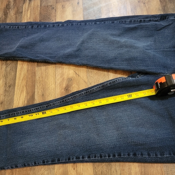 Riders by Lee Women's Relaxed Fit Straight Leg Heavyweight Blue Jeans Size 14 M - Picture 7 of 10